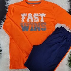 NWOT Boys " Fast Wins" Performance Set